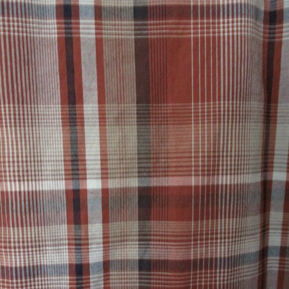 Eddie Bauer Mens S/S Brick Cotton/Poly Casual Shirt NWOT - Size XL - Picture 2 of 3